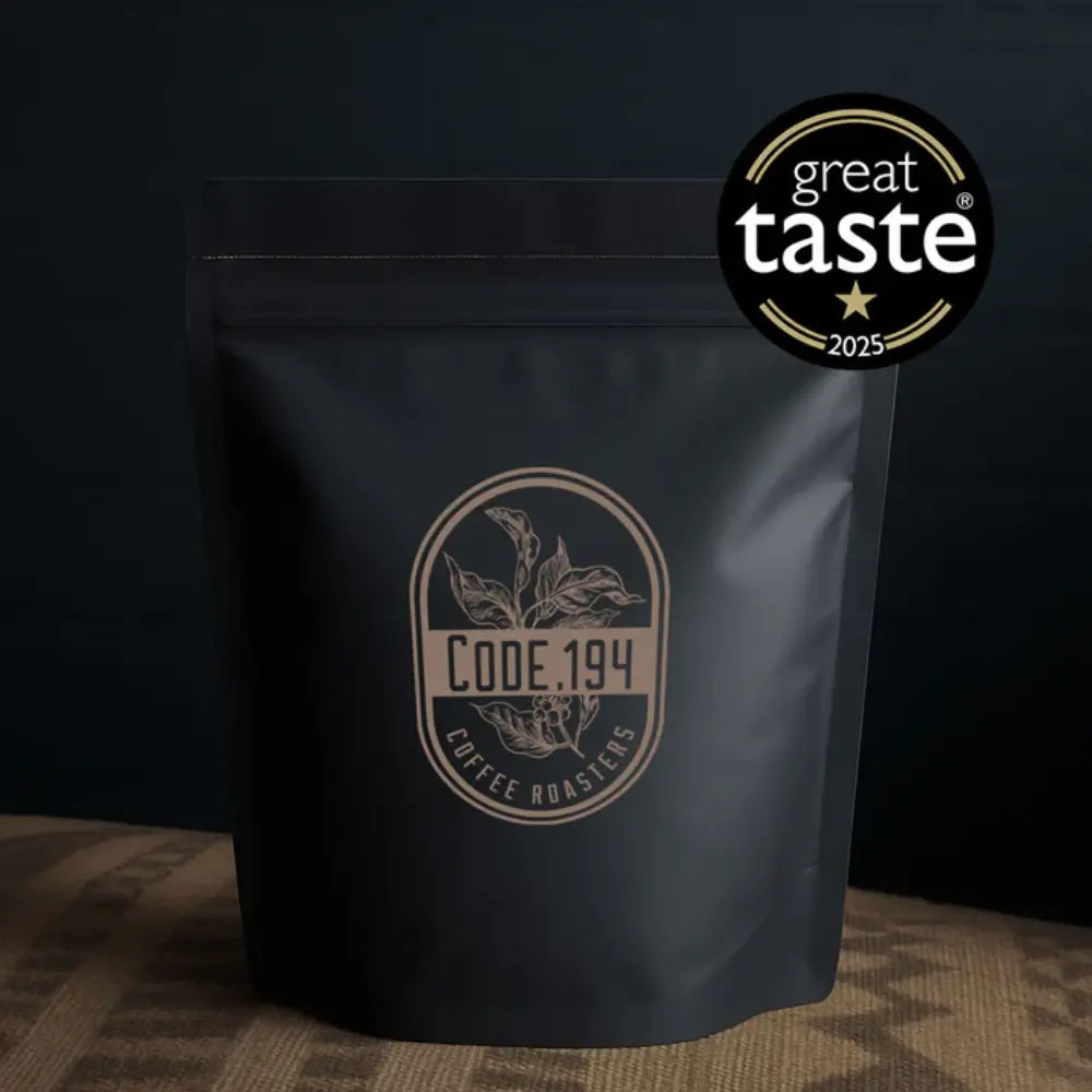 Code194 Colombia El Buho EA Decaf coffee packaging