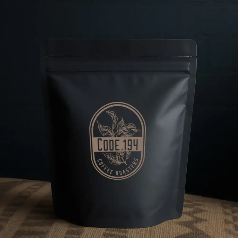 Code194 Papua New Guinea coffee packaging