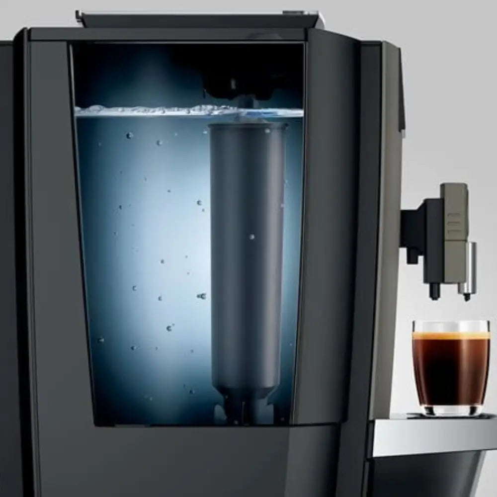 Internal water system view of the Jura X4 bean-to-cup coffee machine