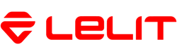 LELIT logo with red design on a transparent background