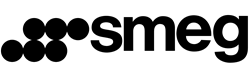 Smeg logo in black on a transparent background