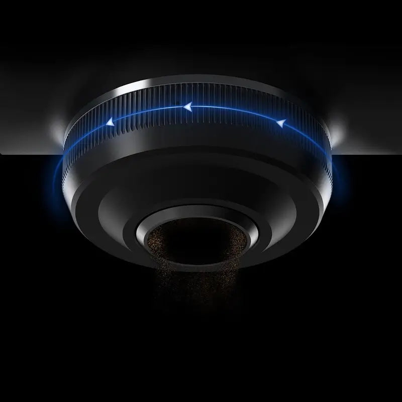 Close-up of Timemore Sculptor 064S grinder burrs with precision grind control.