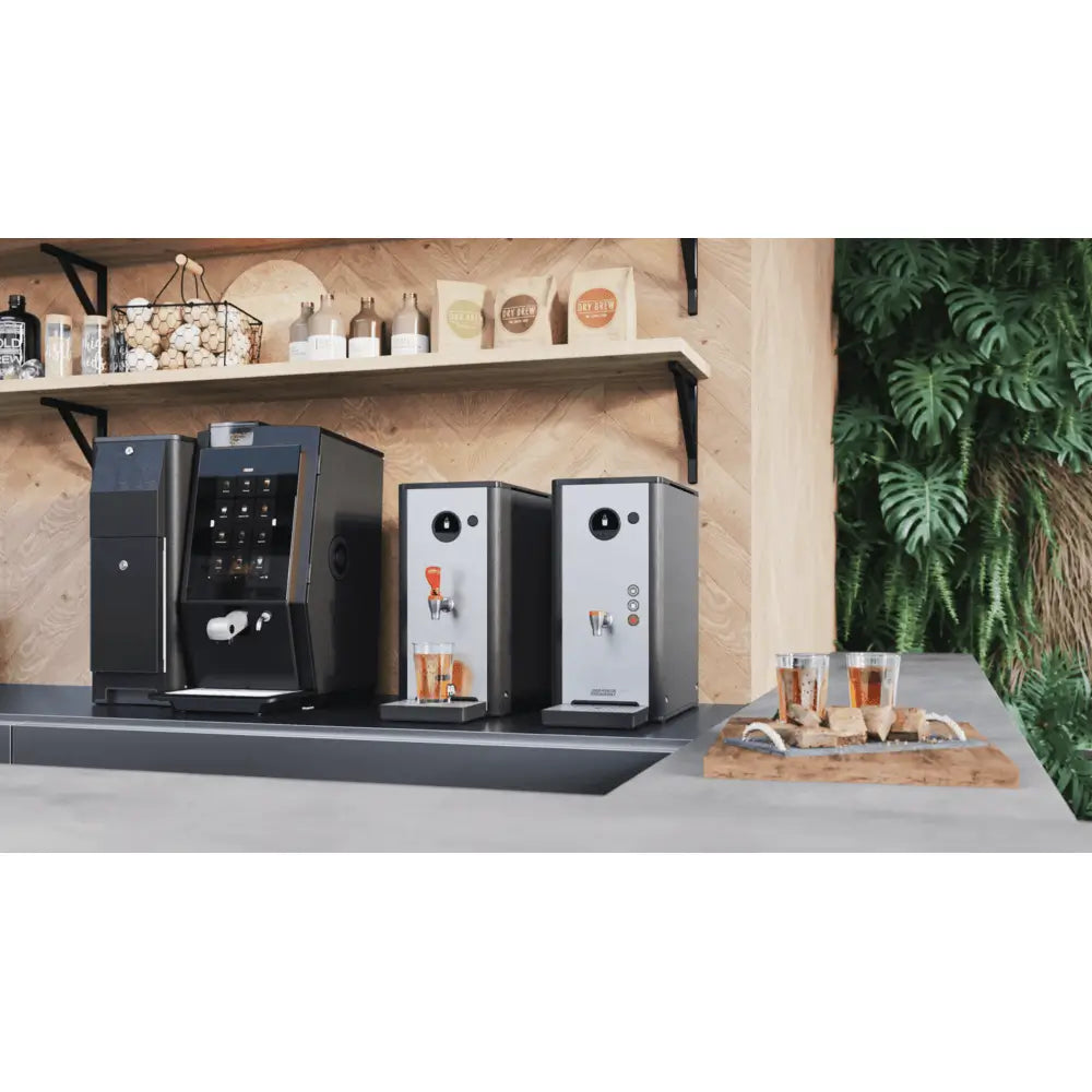 Bravilor Esprecious 21L Fresh Milk Bean-to-Cup Coffee & Espresso Machine with Instant Canister and Extra Grinder