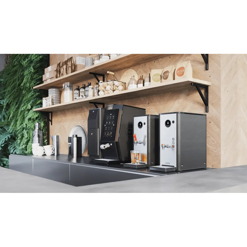Bravilor Esprecious 21L Fresh Milk Bean-to-Cup Coffee & Espresso Machine with Instant Canister and Extra Grinder