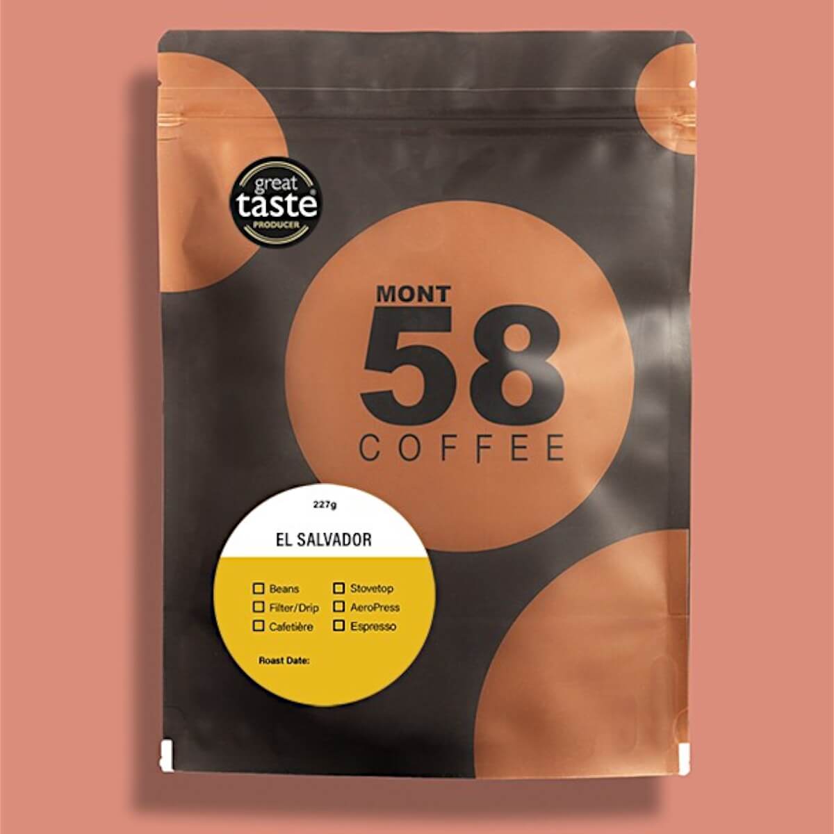 MONT58 El Salvador Single Origin Coffee Beans