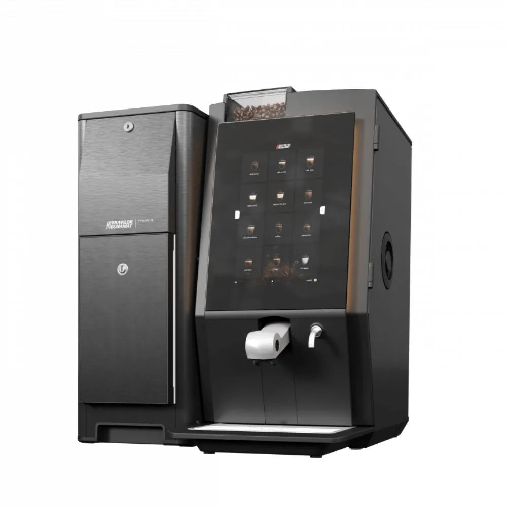 Bravilor Esprecious 21L Fresh Milk Bean-to-Cup Coffee & Espresso Machine with Instant Canister and Extra Grinder