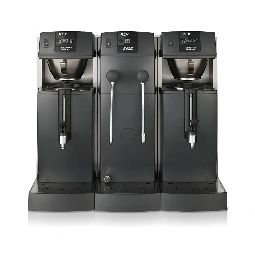 Bravilor RLX 585 Tabletop Machine with Decanters, Airpots & Vacuum Jugs