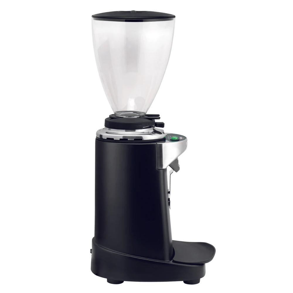 Side view of the Ceado E8D coffee grinder.