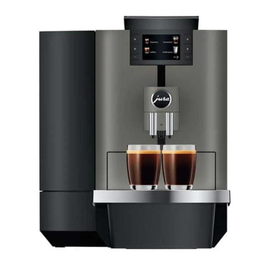 Front view of the Jura X4 bean-to-cup coffee machine