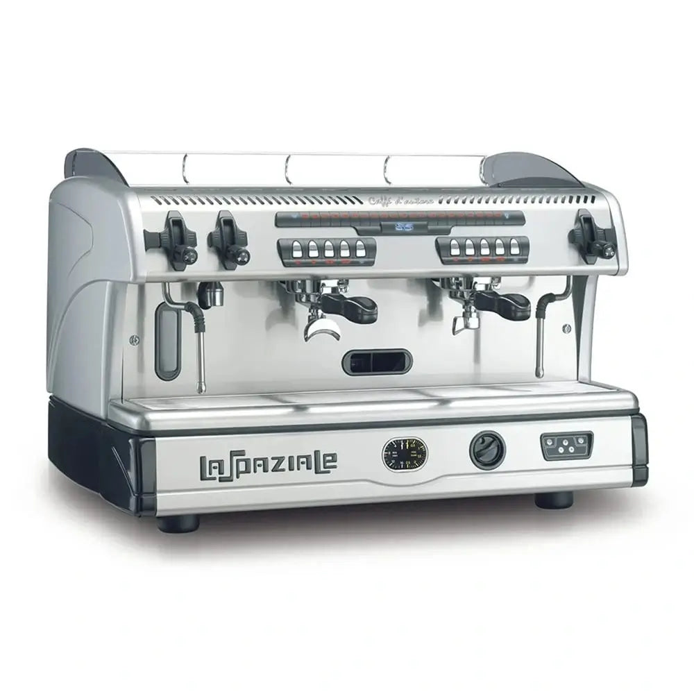 La Spaziale S5 2 group traditional espresso machine on a white background