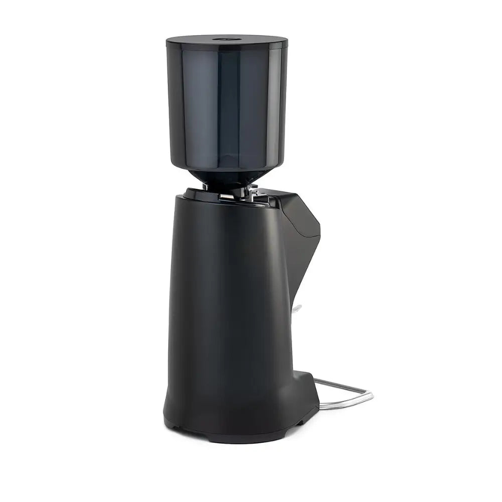 Rear Side profile of the La Pavoni Zip Pro grinder, showing its compact design.