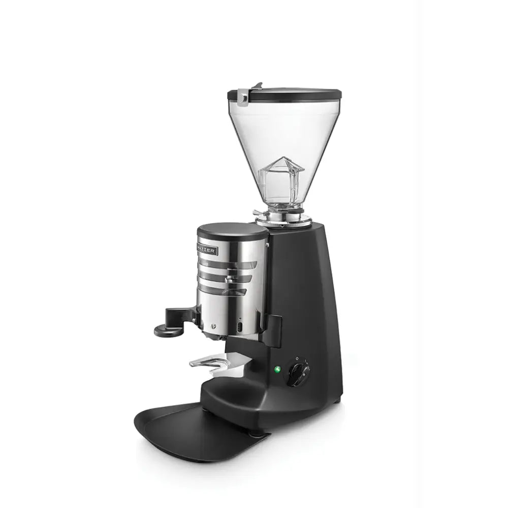 Mazzer Super Jolly V Up Automatic espresso grinder with hopper and automatic dosing chamber