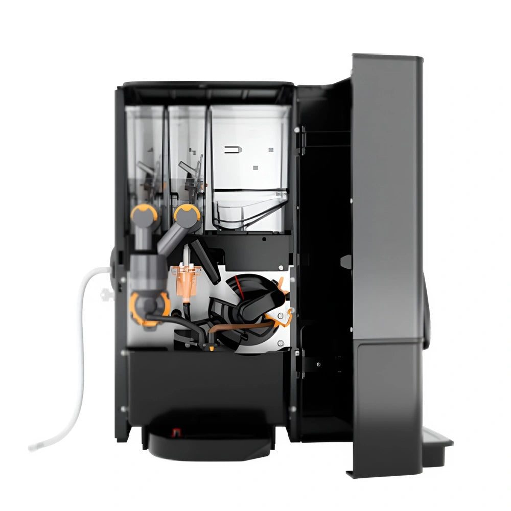 Bravilor Sego 12L Fresh Milk Bean to Cup Coffee & Espresso Machine with 2x Instant Canisters