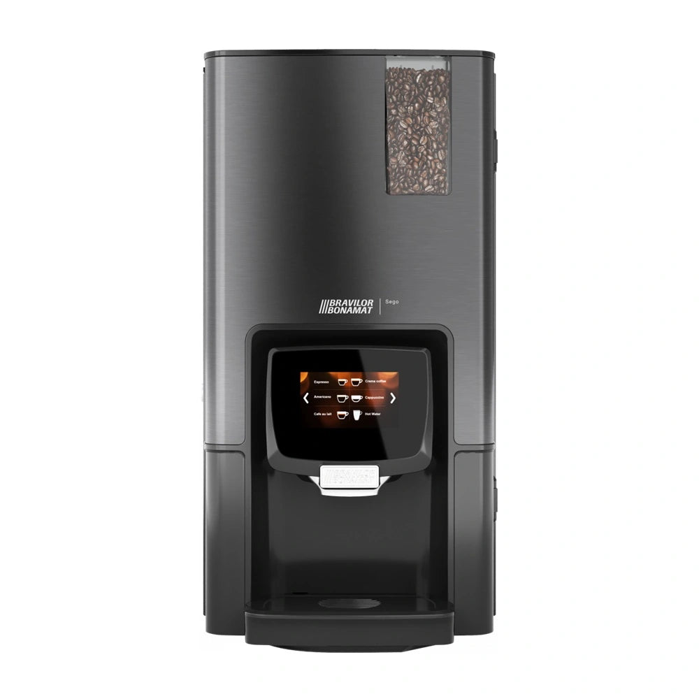 Bravilor Sego 12 Bean-to-Cup Coffee & Espresso Machine with 2 Instant Canisters