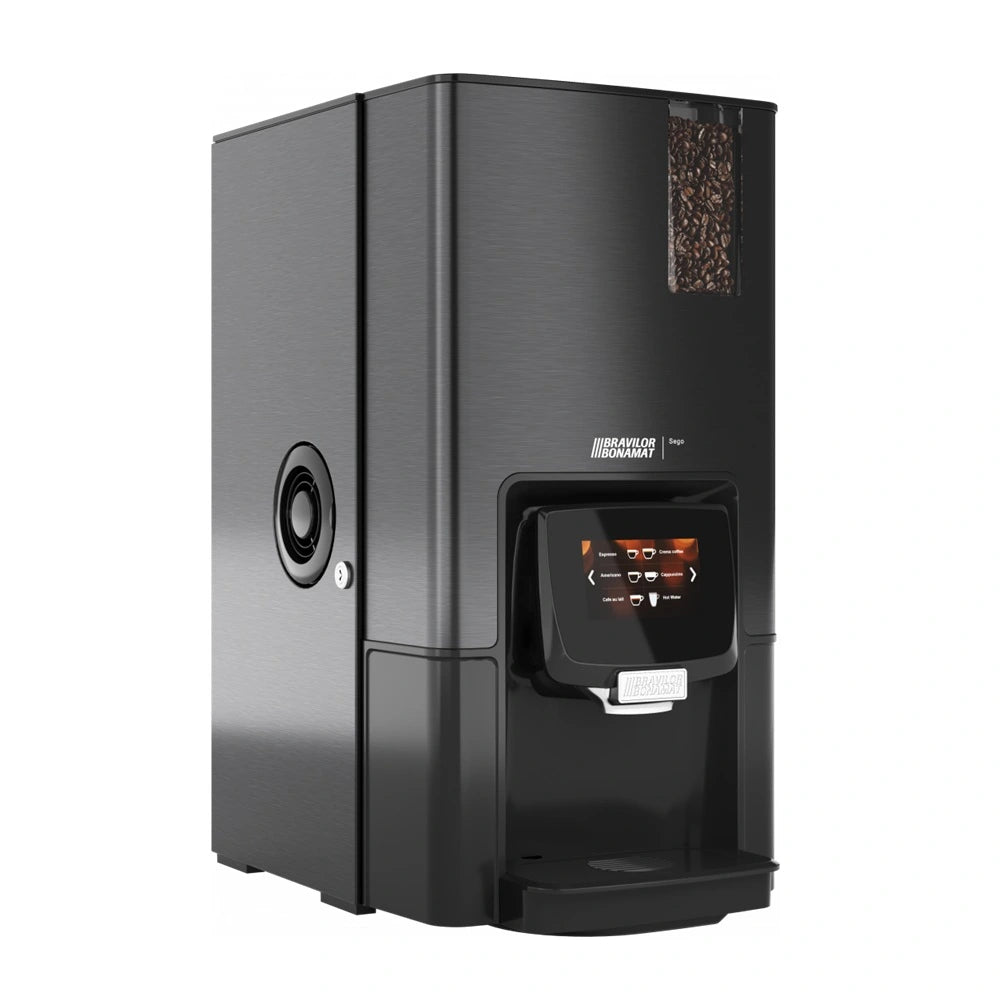 Bravilor Sego 12 Bean-to-Cup Coffee & Espresso Machine with 2 Instant Canisters